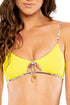 Luli Fama Miami Bound SCOOP NECK CUT OUT TOP
